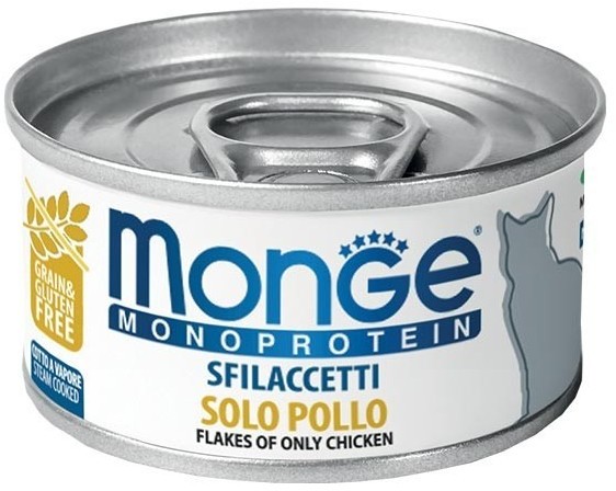 Monge CAT MONOPROTEIN - PŁATKI Z KURCZAKA 80G