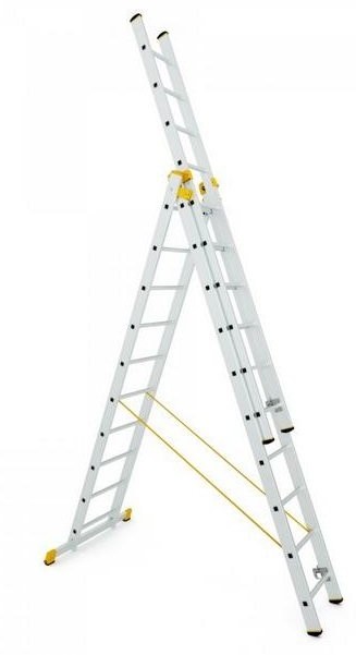 ALOSS Drabina 3x12 stopni, 7,96 m