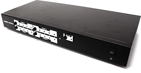 Cablematic cablem atic  HDMI Matrix Switch 4 in 4 Out Rack 19 PN18071409392122373