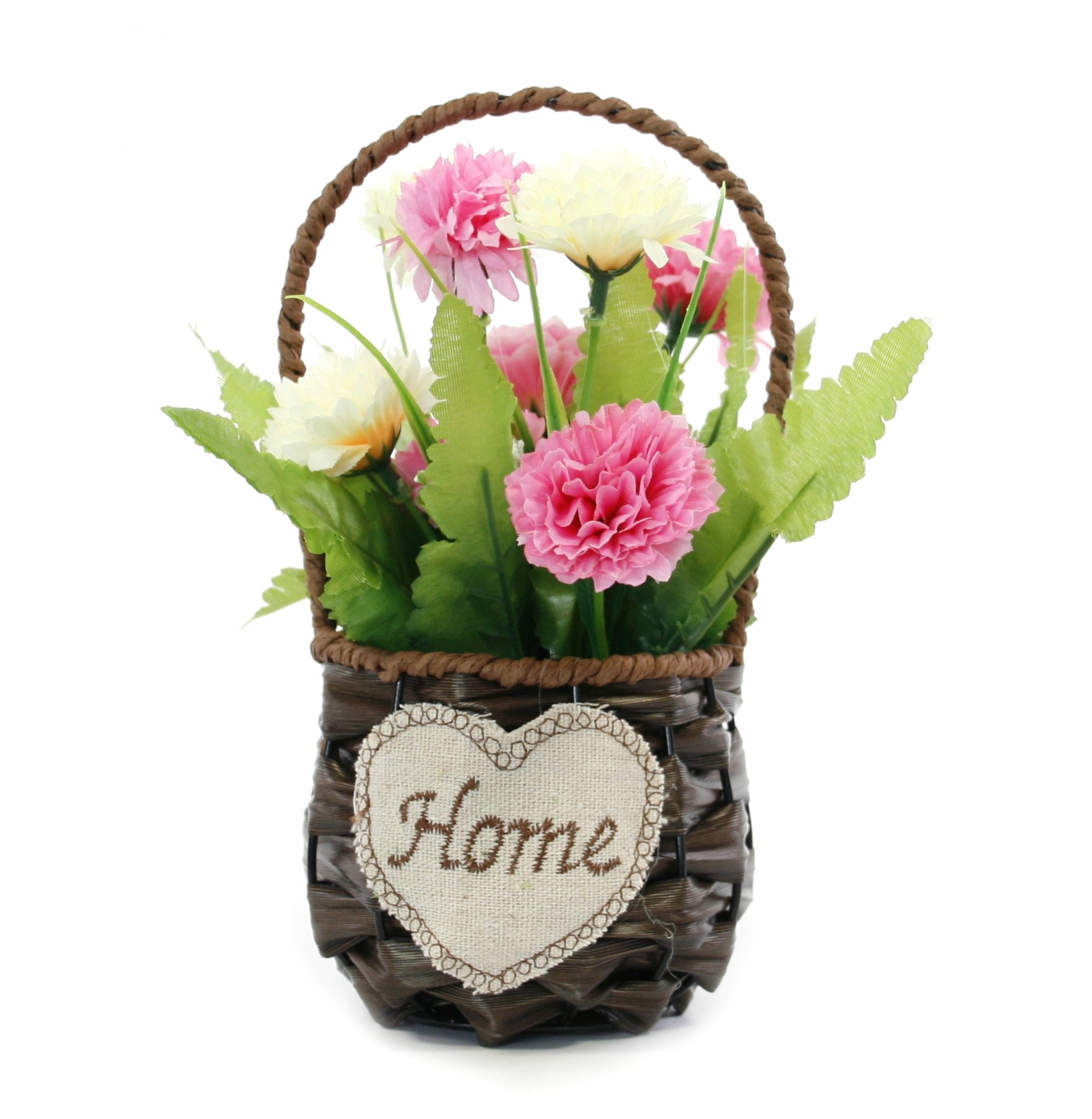 Kwiaty Sztuczne Roślina W Koszyczku 20cm