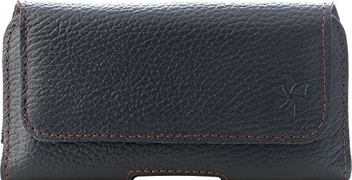 honju Horizon pokrowiec z prawdziwej skóry, 157 X 77 X 11 MM Czarny HHSAMSUNG