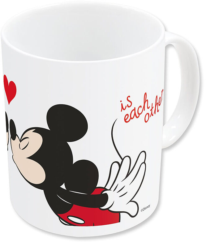 Disney Minnie Mouse Kubek w kolorze biało-czarno-czerwonym - 325 ml 4260636944154