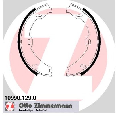 ZIMMERMANN Zesatw szczęk hamulcowych, hamulec postojowy ZIMMERMANN 10990.129.0