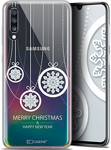 Samsung Caseink Etui ochronne do Galaxy A70, ultracienkie Boże Narodzenie 2017 Christmas Balls CRYSPRNTA70XMASBALLS