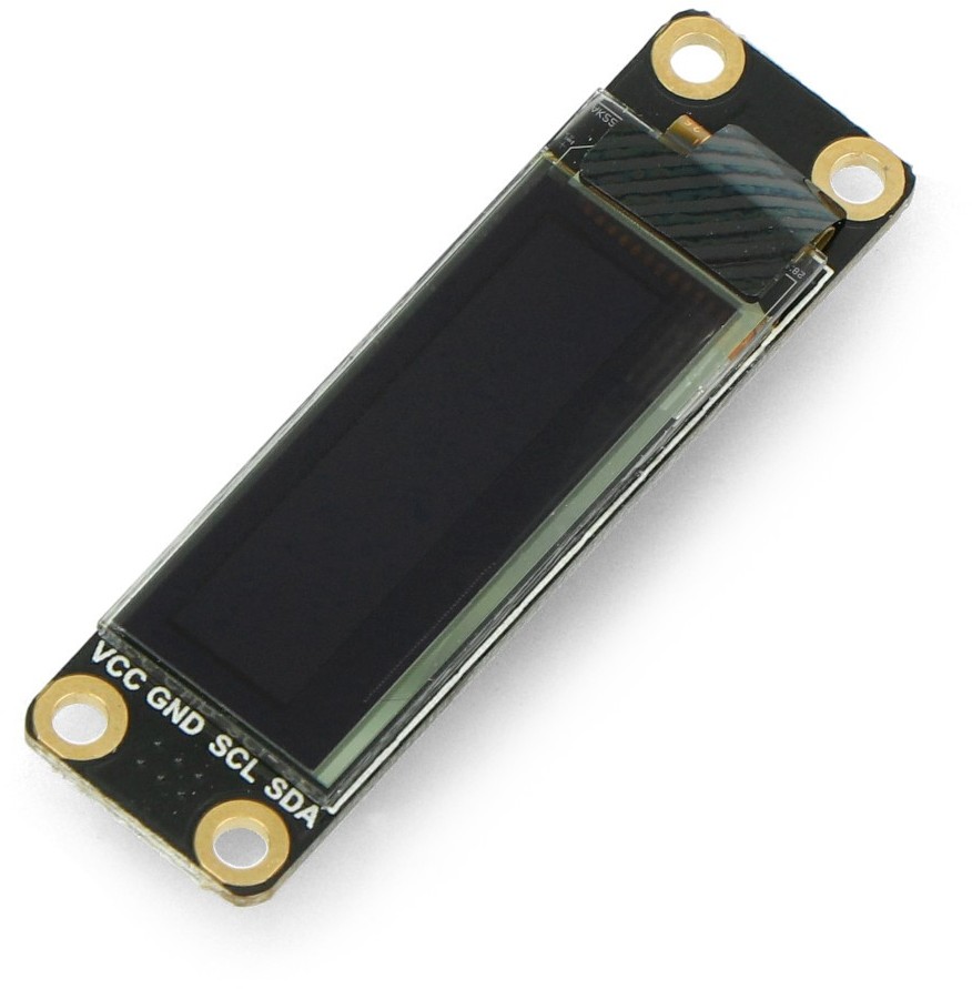 DFRobot Wyświetlacz OLED monochromatyczny graficzny 0,91