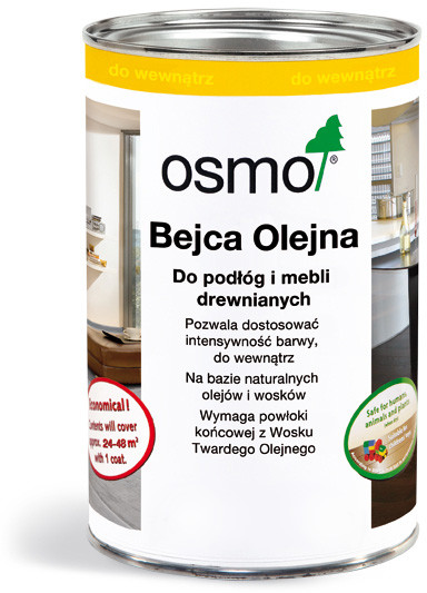 Osmo 3519 Bejca Olejna podłóg 1 Litr Surowe drewno