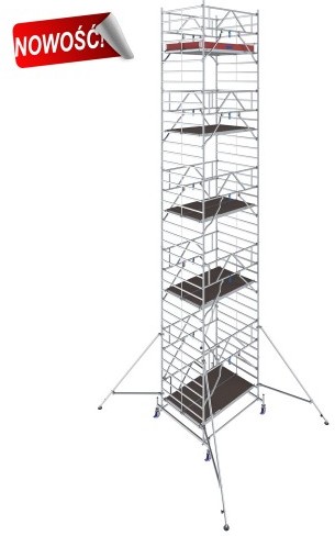 Krause NOWOŚĆ! Rusztowanie - STABILO 50; 2,0 x 1,50m wys.rob. 11,40m 781093 | Nowa norma PN EN 1004-1 781093
