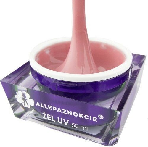 Allepaznokcie Żel do paznokci budujący Allepaznokcie Perfect French Cashmere Cover 50 ml