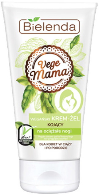 Bielenda Vege Mama Wegański Kojący Krem-Żel Na Ociężałe Nogi 125ml