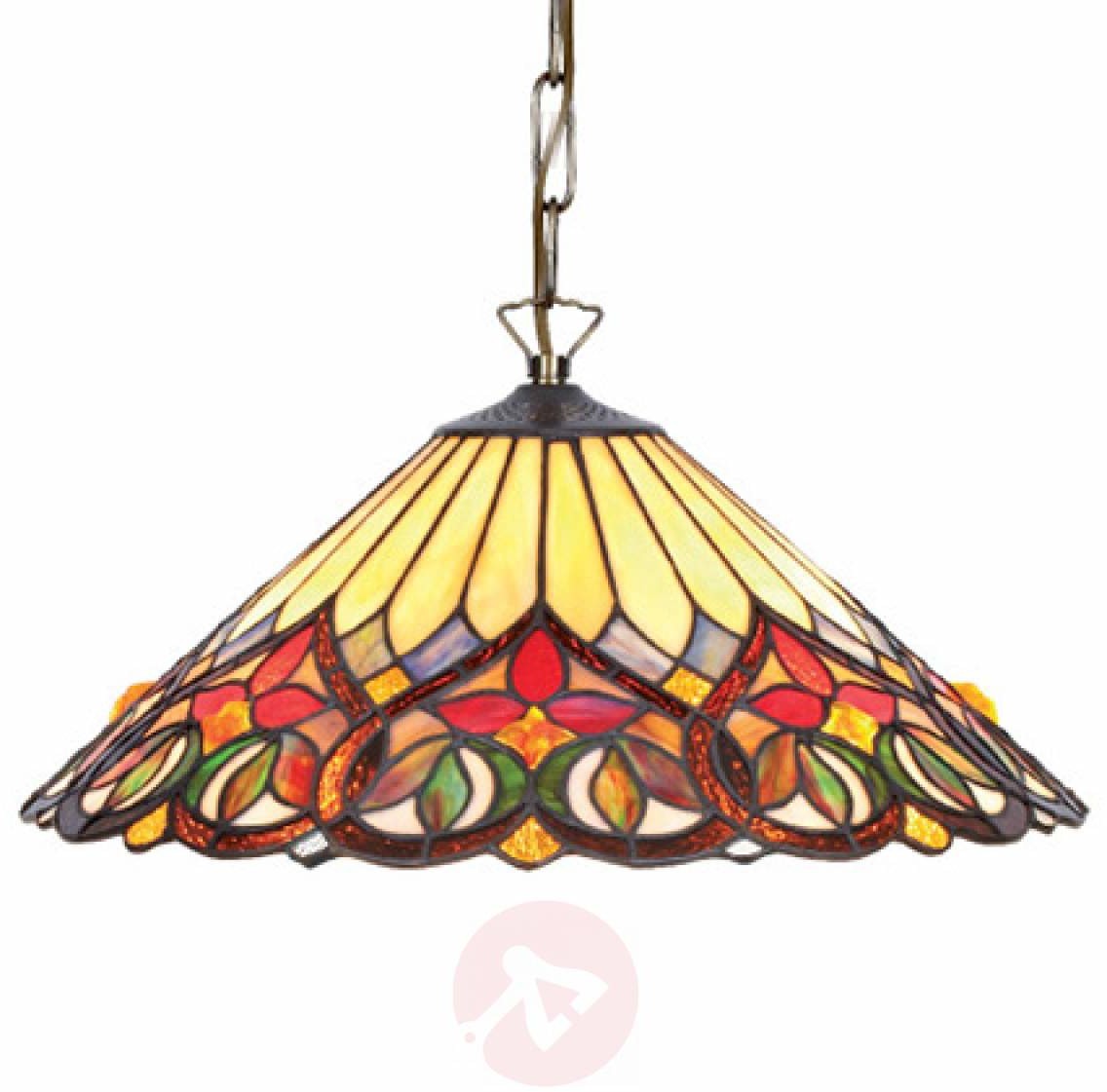 Artistar R Kolorowa lampa wisząca ANNI w s. Tiffany