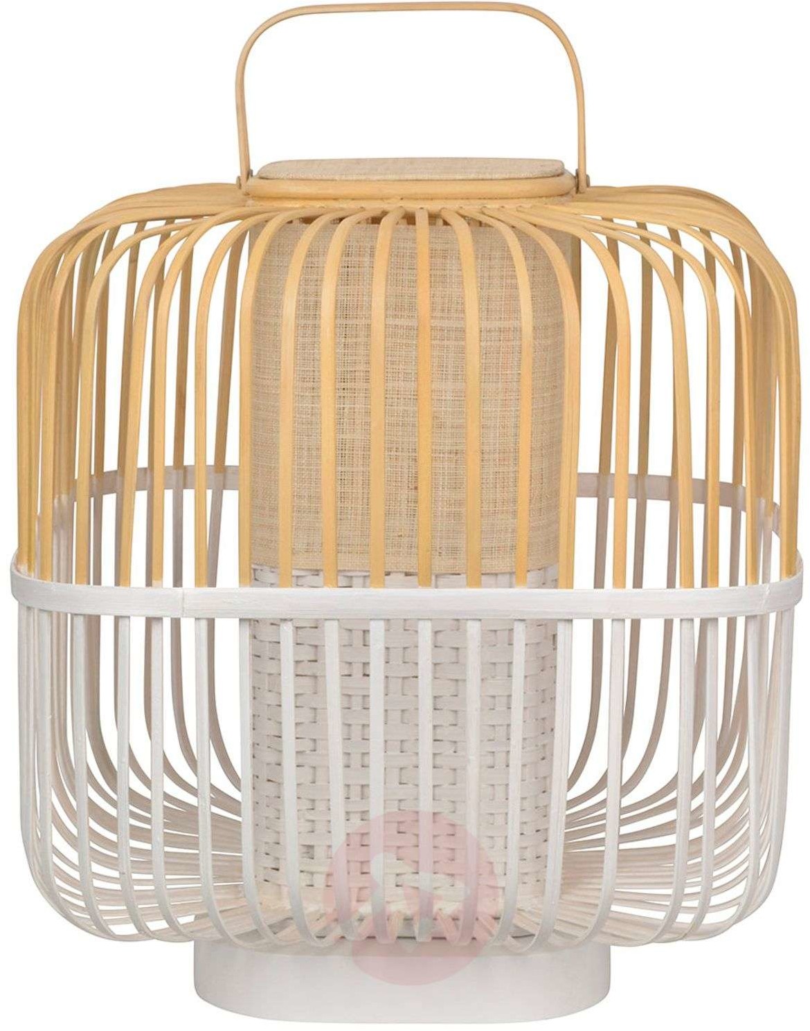 Forestier Forestier Bamboo Square M lampa stołowa biała