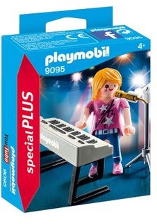 Playmobil singer at the keyboard 9095