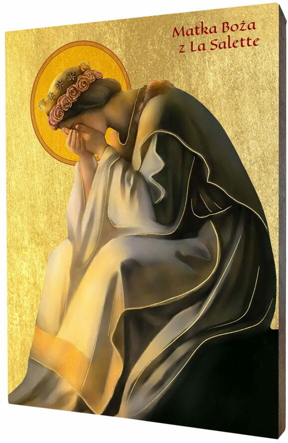 Art christiana Ikona Matka Boża z La Salette ACHI176