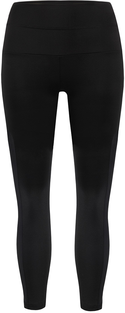 MrsFitness Damskie czarne legginsy sportowe Belly Control