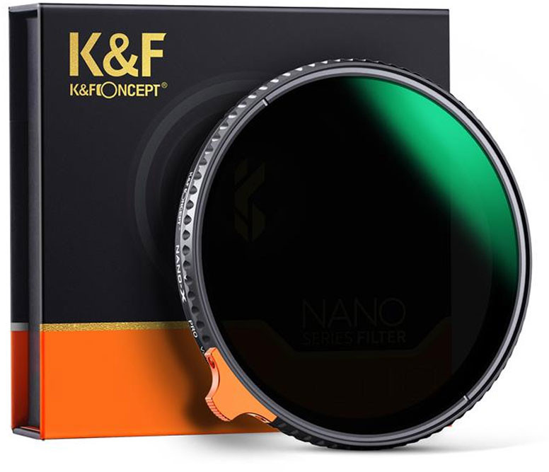 KF Concept Filtr szary regulowany K&F Concept (ND2-ND400) Nano 82mm KF01.1619