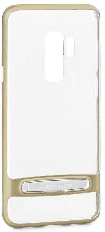 Mercury Dream Bumper - Etui Samsung Galaxy S9+ z metalową podstawką (złoty) b2btrade-11313-0