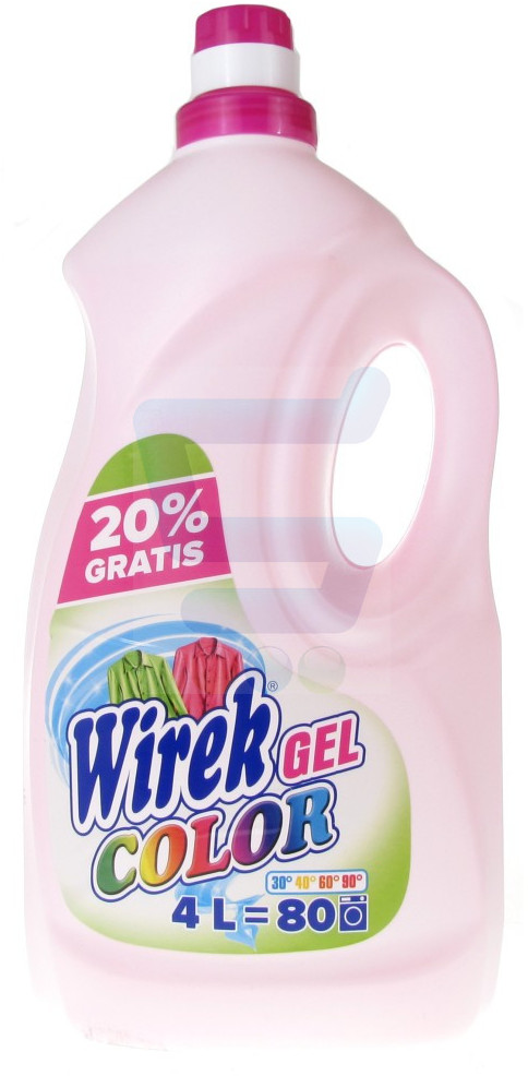 Wirek Żel do prania do koloru 4 L
