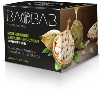 Diet Esthetic Baobab The Magic Tree Rich Repairing & Nourishing Cream krem do twarzy na dzień 200 ml dla kobiet