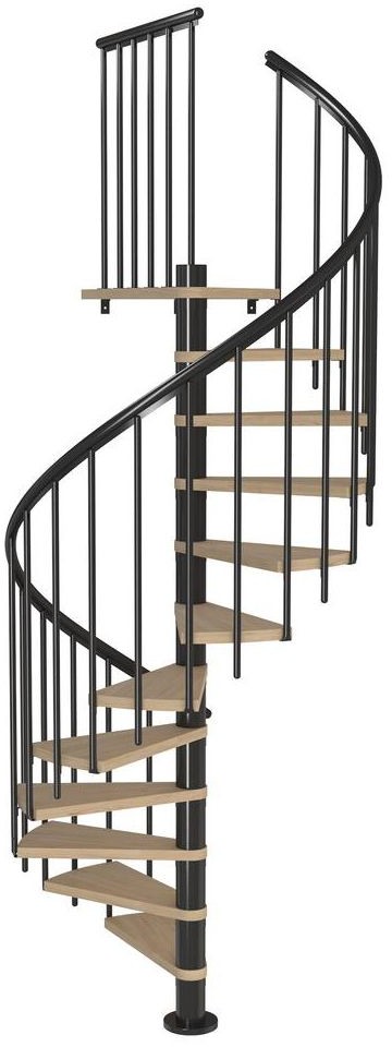 DOLLE Schody spiralne MONTREAL Classic 3 Dąb multiplex 140 cm DOLLE