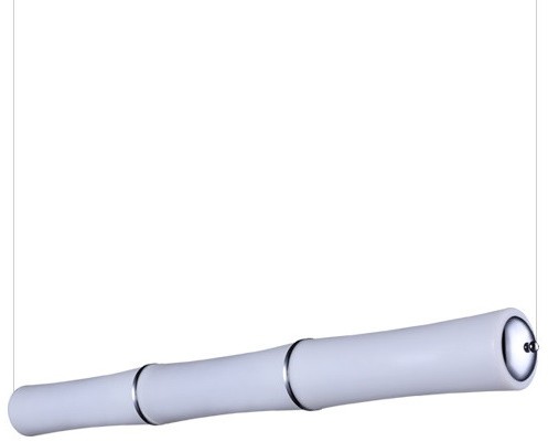 Azzardo Lampa wisząca Bamboo AZ1901 biała minimalistyczna oprawa wisząca AZ1901