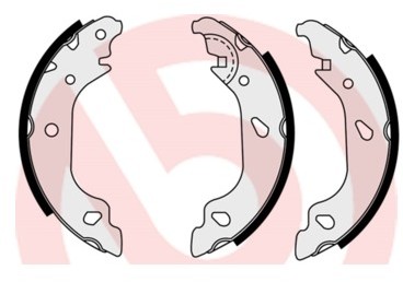 BREMBO Zestaw szczęk hamulcowych S 23 551