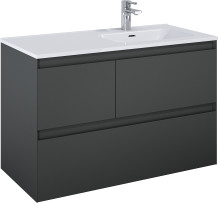 Elita 168162 SZAFKA podumywalkowa SPLIT 100 3S P ANTHRACITE MATT PDW