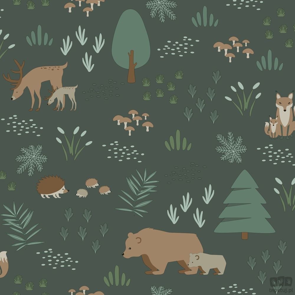 Esta Home Forest Friends 139249 tapeta ścienna 139249