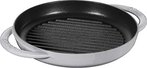 Staub 40511 patelnia do grillowania  781  0, okrągły, żeliwo, szary, 22 cm 40511-781-0