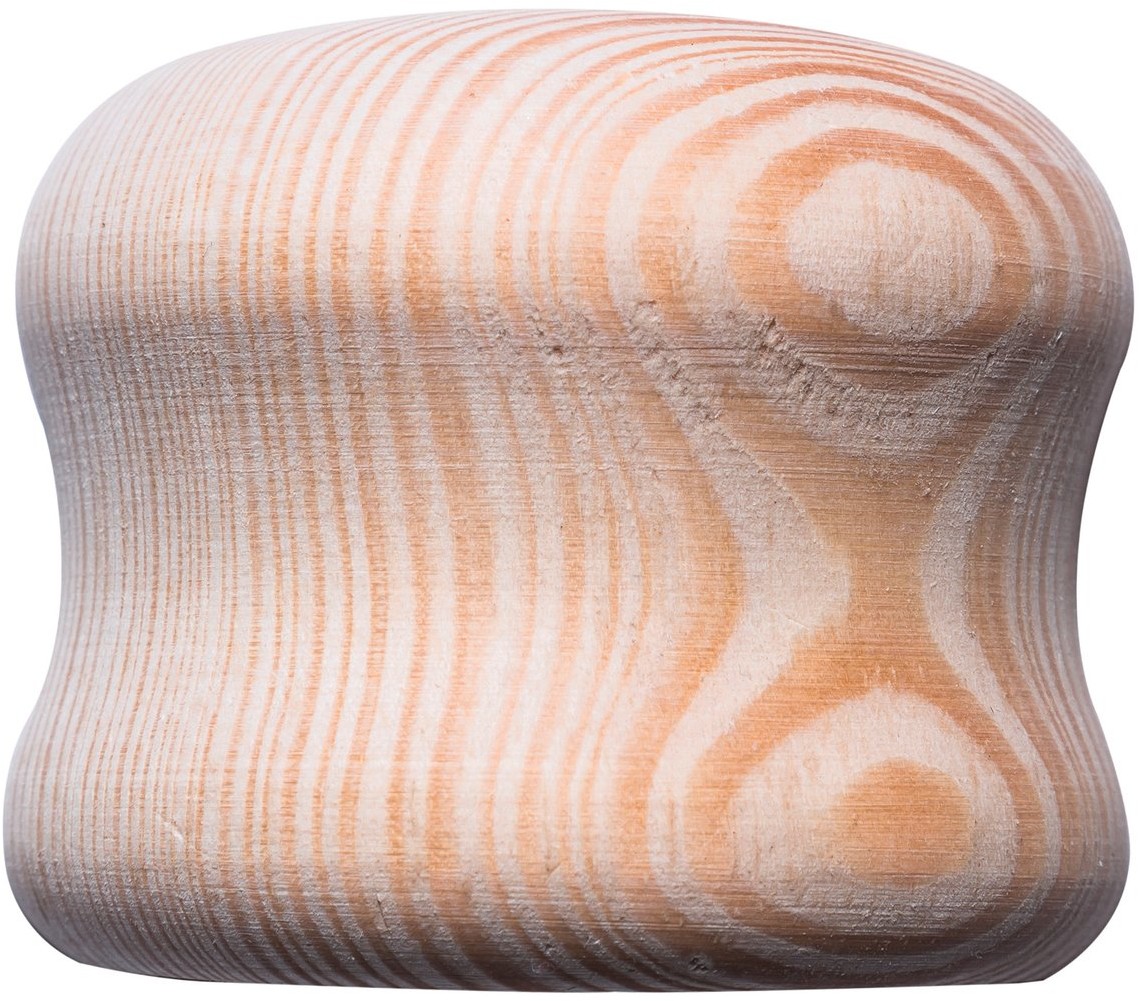 Kornik Zakończenie poręczy z drewna sosnowego 50 mm x 60 mm proste