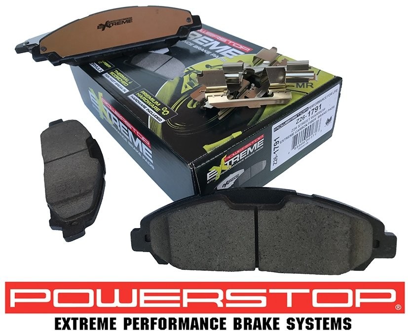 FORD POWERSTOP Klocki hamulcowe przednie POWERSTOP Z26 Mustang 2015 do tarcz 320mm