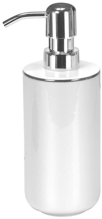 Kleine Wolke Dozownik do mydła Noblesse White/Silver 4004478230132