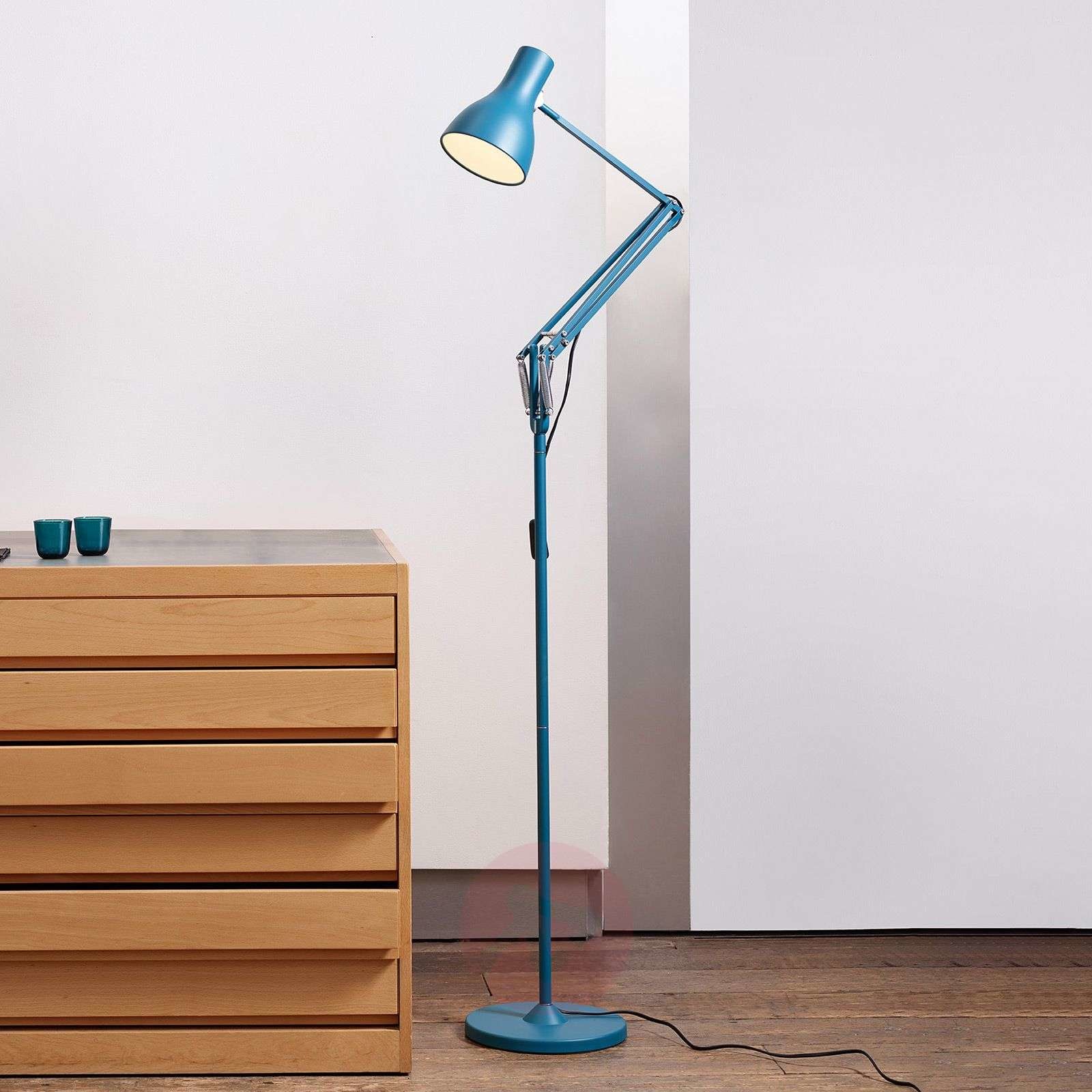 ANGLEPOISE Anglepoise Type 75 lampa Margaret Howell niebieska