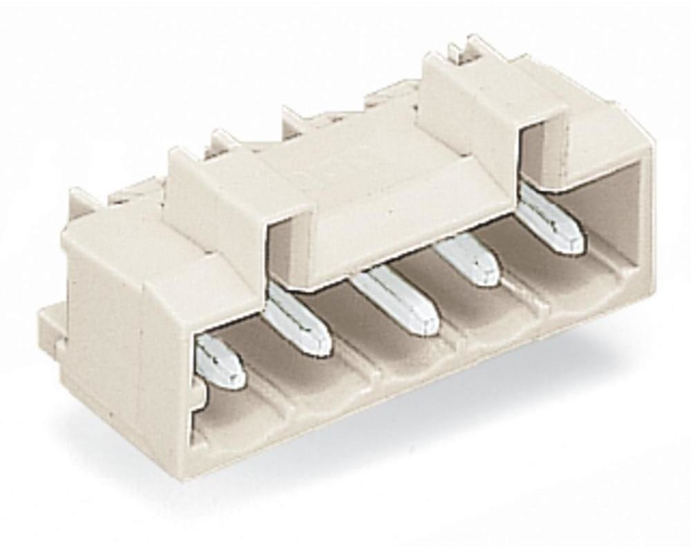WAGO Listwa złączy męskich standardowa) WAGO 721-434/001-000 Ilośc pinów 4 Raster 5 mm 200 szt