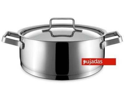Pujadas Pomysł na pujadas  rondel z pokrywką szklaną, do sauté 28 cm 457028