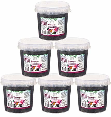 Dehner Natura Premium karma dla dzikiego ptactwa, jagody drewniane, 6 x 450 g (2,7 kg)