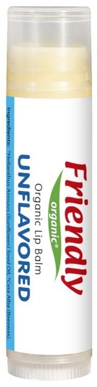 Friendly Organic Friendly Organic, Organiczny balsam do ust, bezzapachowy, 4,25g 8680088180478