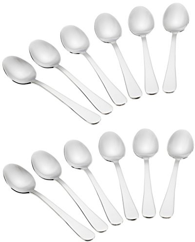 Esmeyer Sylvia 156-404 zestaw 12 łyżeczek do espresso z polerowanej stali szlachetnej 18/0 156-404
