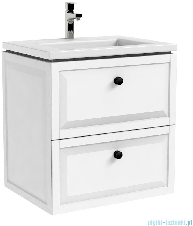 Oristo Montebianco szafka podumywalkowa wisząca 60x60x46 biały mat OR47-SD2S-60-2 |