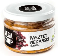 VEGA UP Pasztet wegański z żurawiną 200g - VegaUp
