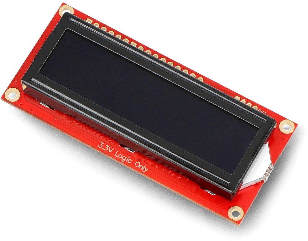 SparkFun Wyświetlacz Qwiic SerLCD 16x2 I2C- znaki RGB - SparkFun LCD-16397 SPF-21308