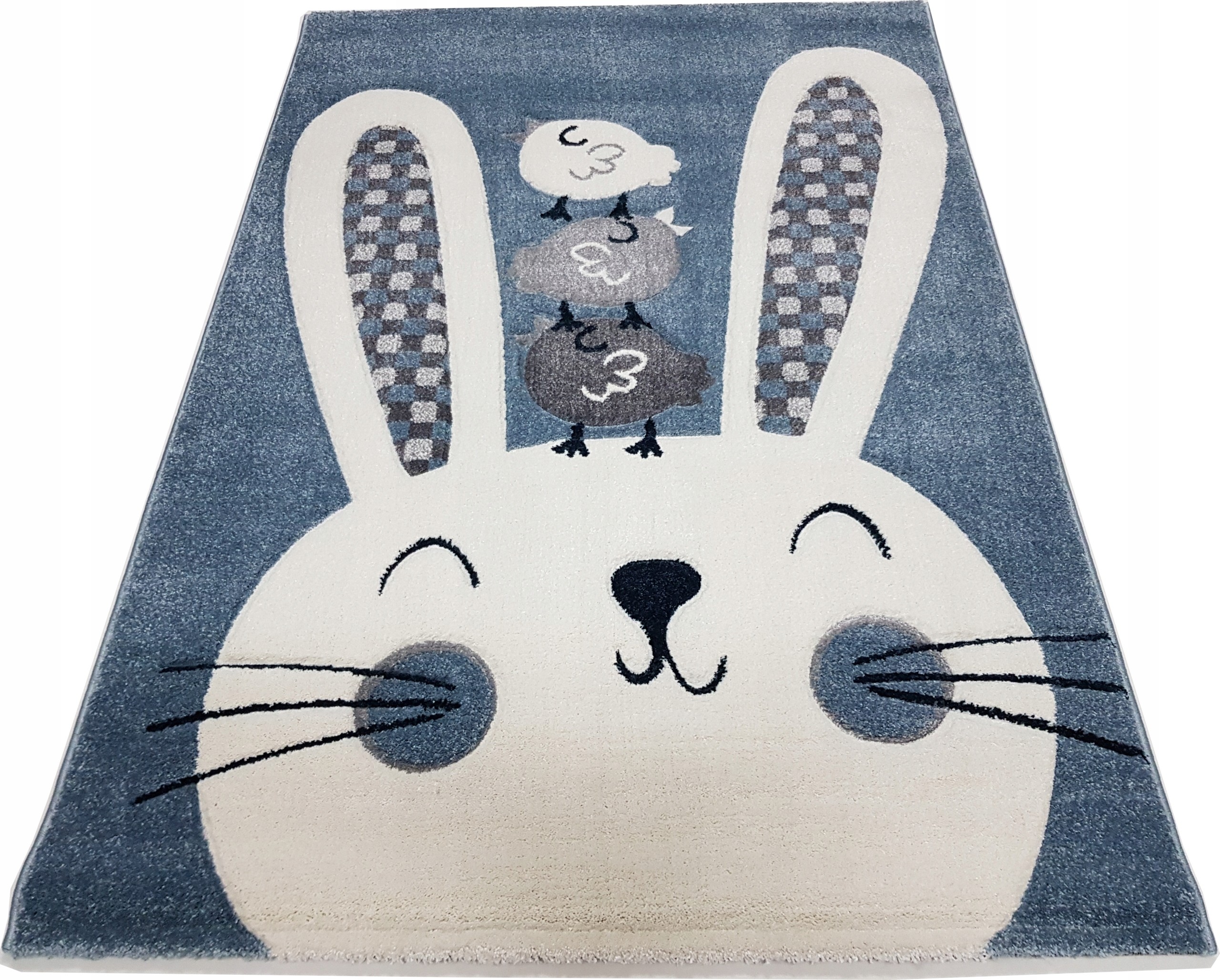 Dywan Avanos Kids 3D 80x150 króliczek rabbit bird