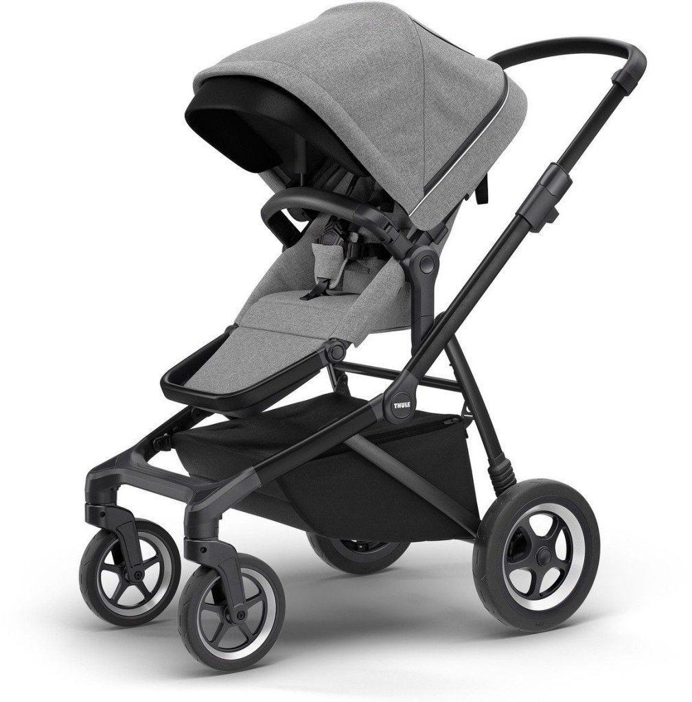 Thule Sleek Grey Melange on Black