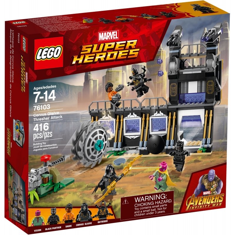 LEGO Super Heroes Atak Corvusa Glaive'a 76103
