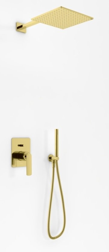 Kohlman Experience Gold zestaw prysznicowy złoty połysk QW210EGDQ30 |