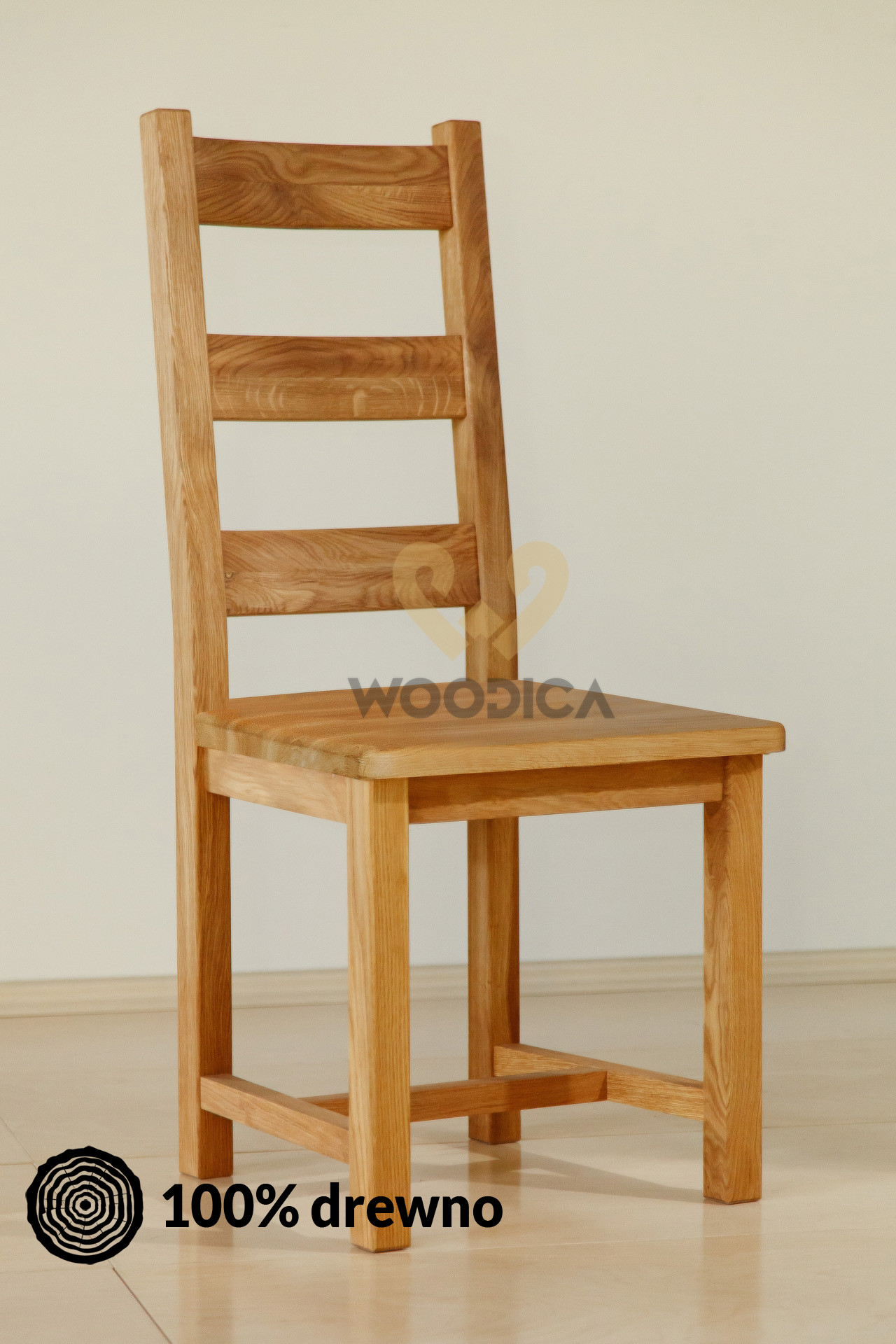 Woodica Krzesło dębowe 04d Dąb/Krz/04d