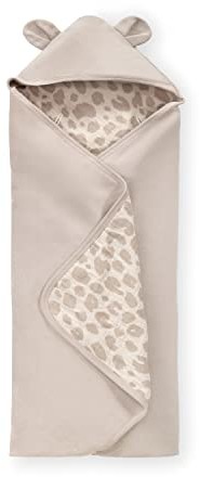 Hauck Hauck dziecięcy kocyk kopertowy Snuggle N Dream bawełna uniwersalny fotelik niemowlęcy wózek spacerówka kołyska Lew Naturalny