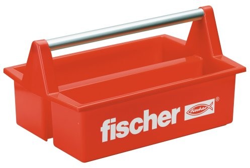 Fischer pojemnik na narzędzia, plastikowy, kolor czerwony