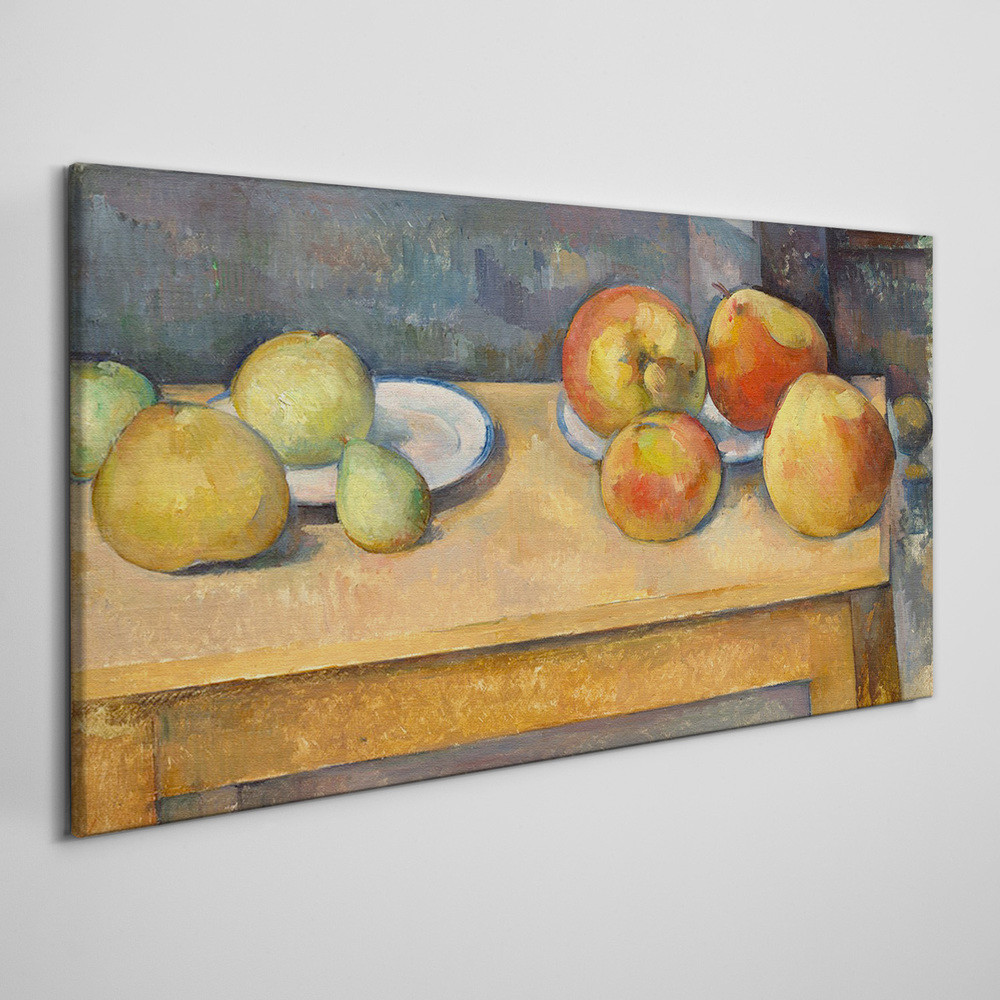 PL Coloray Obraz na Płótnie Martwa Natura Jakłka Gruszki 100x50cm