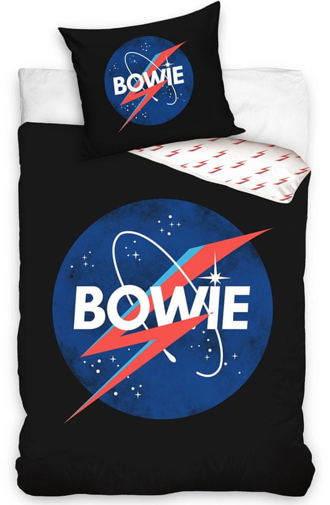 Carbotex pościel bawełniana David Bowie Blue Planet