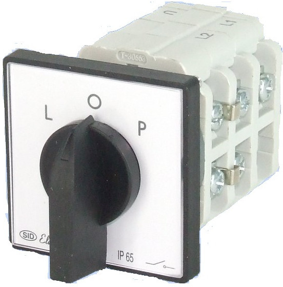 Elektromet Łuk łącznik krzywkowy do wbudowania L-O-P 12A E12-42 921202